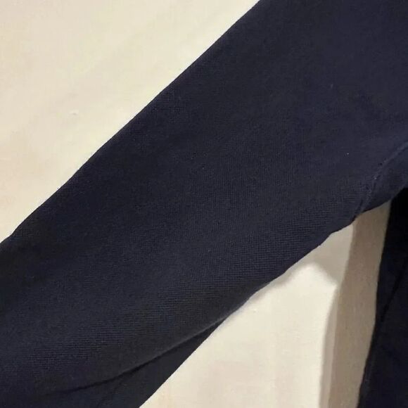 Lauren Ralph Lauren Blue Cowl Neck Pullover Hoodie Size M Cotton Blend - Picture 2 of 5